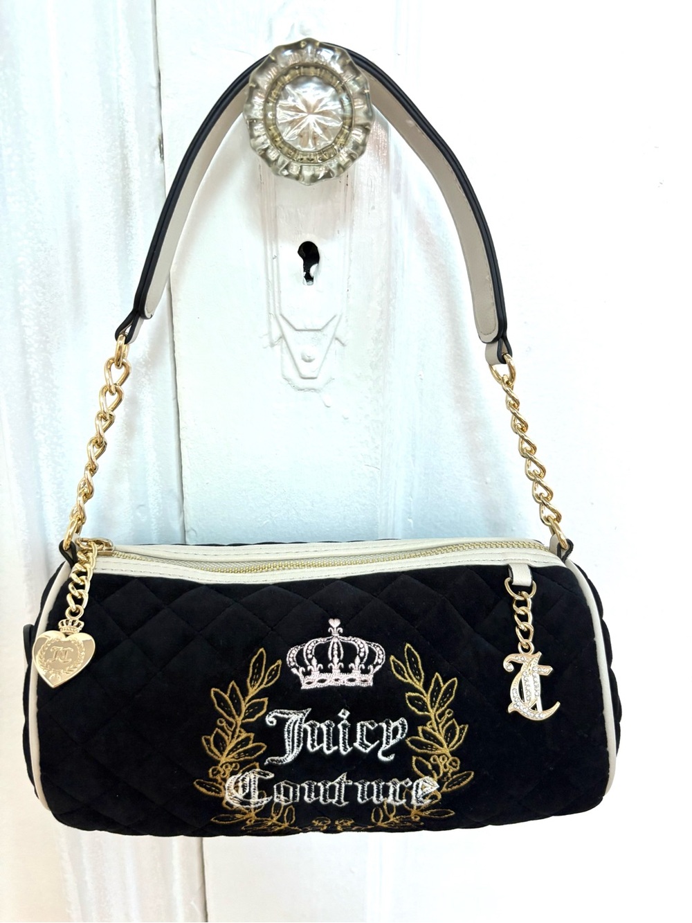 NWOT Black Juicy Couture Shoulder Bag